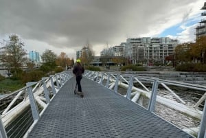 Flott rundtur i Vancouver med EUC og e-scootere