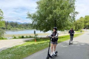 Flott rundtur i Vancouver med EUC og e-scootere