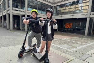 Flott rundtur i Vancouver med EUC og e-scootere