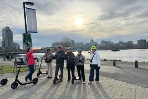 Flott rundtur i Vancouver med EUC og e-scootere