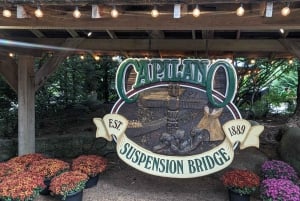 Visite d'Halloween : Pont de la Peur de Capilano, Écloserie de Saumons, et 4 Visites