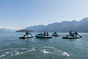 Jetski to Bowen Island, incl beer, wine, coffee or icecream