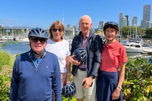 Visite privée de Vancouver au coucher du soleil en vélo / E-Bike