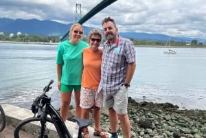 Visite privée de Vancouver au coucher du soleil en vélo / E-Bike