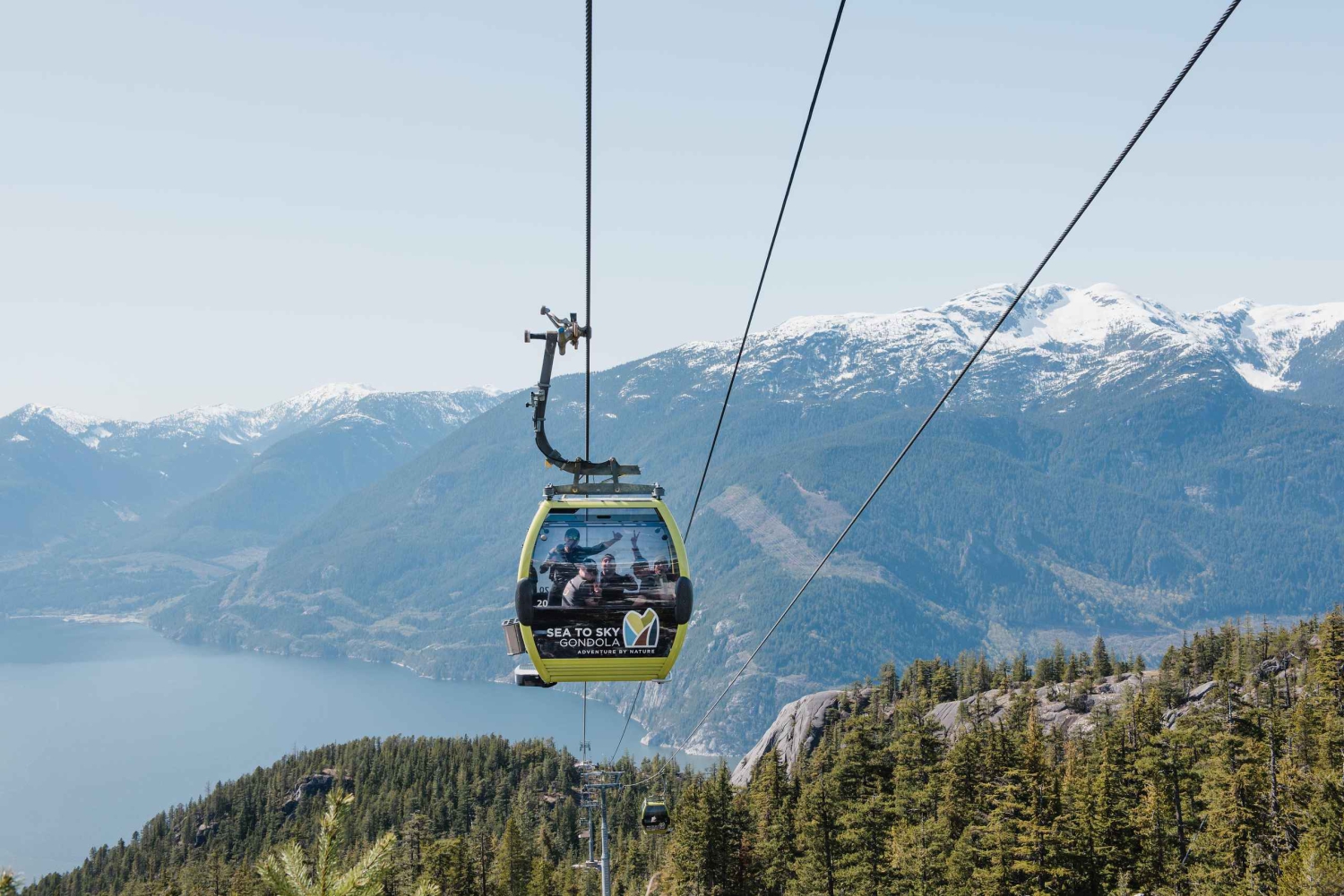 Visite privée de Whistler, télécabine Sea to Sky, chutes Shannon et lac Green