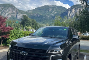 Privat shuttle fra Seattle Lufthavn til Vancouver Lufthavn