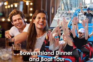 Vancouver: Bowen Island Boat Cruise with Dinner