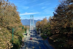 4Tour:Capilano Suspension Br/CAR/Small GROUP+Lake+Dam+Hacher