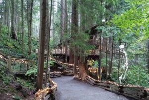 4Tour:Capilano Suspension Br/CAR/Small GROUP+Lake+Dam+Hacher