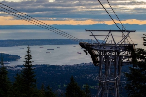 Vancouver: Attractions by Twilight Guided Tour with Dinner