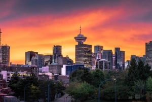 Vancouver: Attractions by Twilight Guided Tour with Dinner