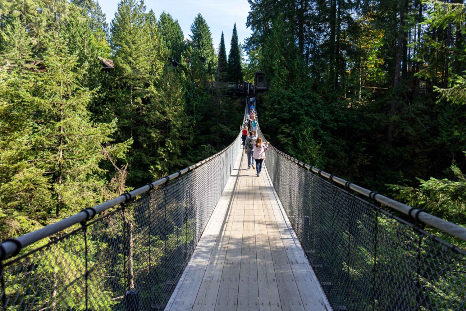Vancouver: most Capilano i główne atrakcje Granville Island