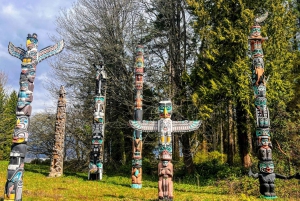 Vancouver Capilano Canyon light&peak of Christmas in Grouse