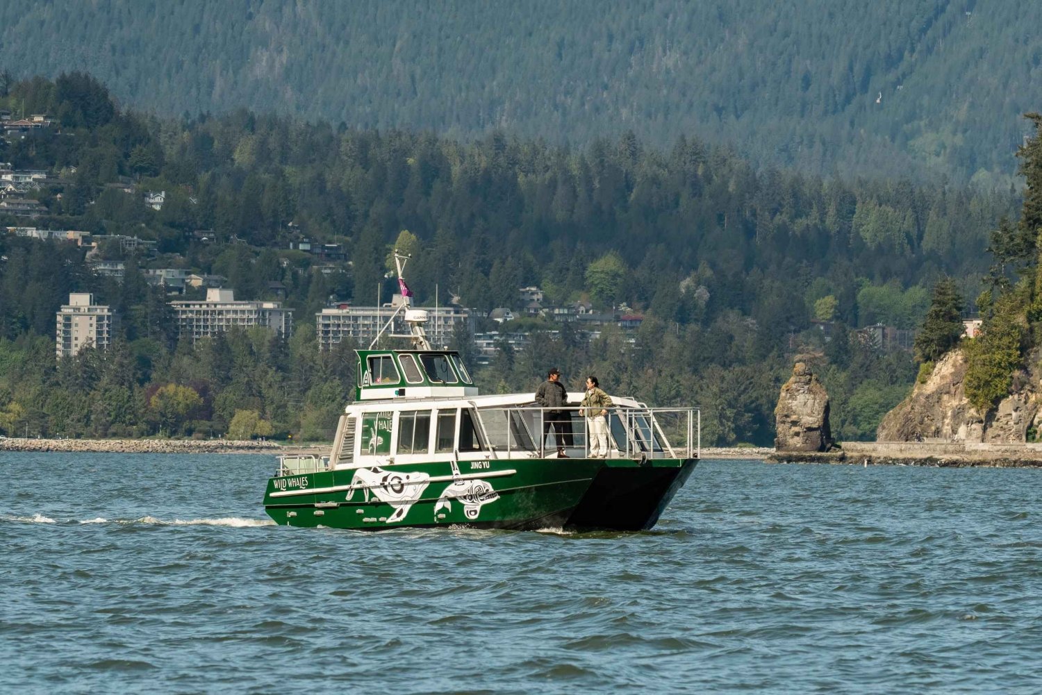 Vancouver: Katamaran-valskådningstur, Granville Island