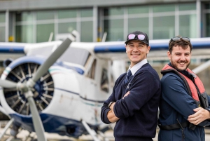Vancouver: schilderachtige vlucht met een watervliegtuig boven de skyline van de stad