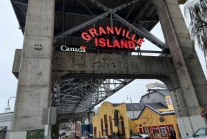 バンクーバー市内ツアー、CAR、グランドビル・アイランド、クイーン・エリザベス/チャイナタウン