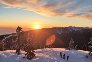 Vancouver: Mount Seymour/ vintervandring/ trugeturer