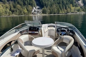 Vancouver: Private Granite Falls Boat Tour