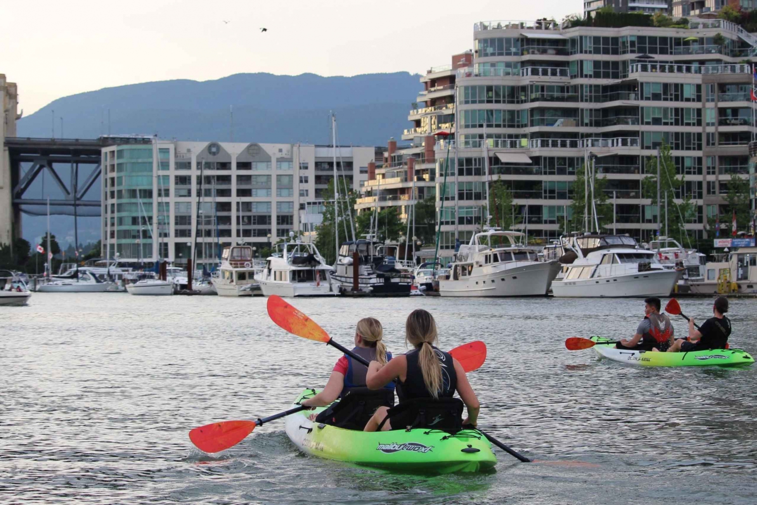 Vancouver: Glatt klassisk kajakktur