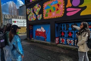 Vancouver: Tour a piedi dell'arte di strada e del caffè artigianale con degustazione