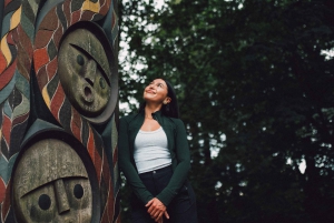 Vancouver: Totem parlanti Stanley Park