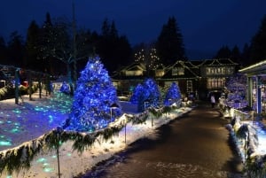 Depuis Vancouver : visite festive de Victoria et des jardins Butchart