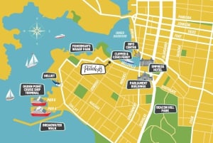 Victorian kaupungin kohokohdat Pyöräretki - Castle Hoods & Legends (Linnan huput ja legendat)