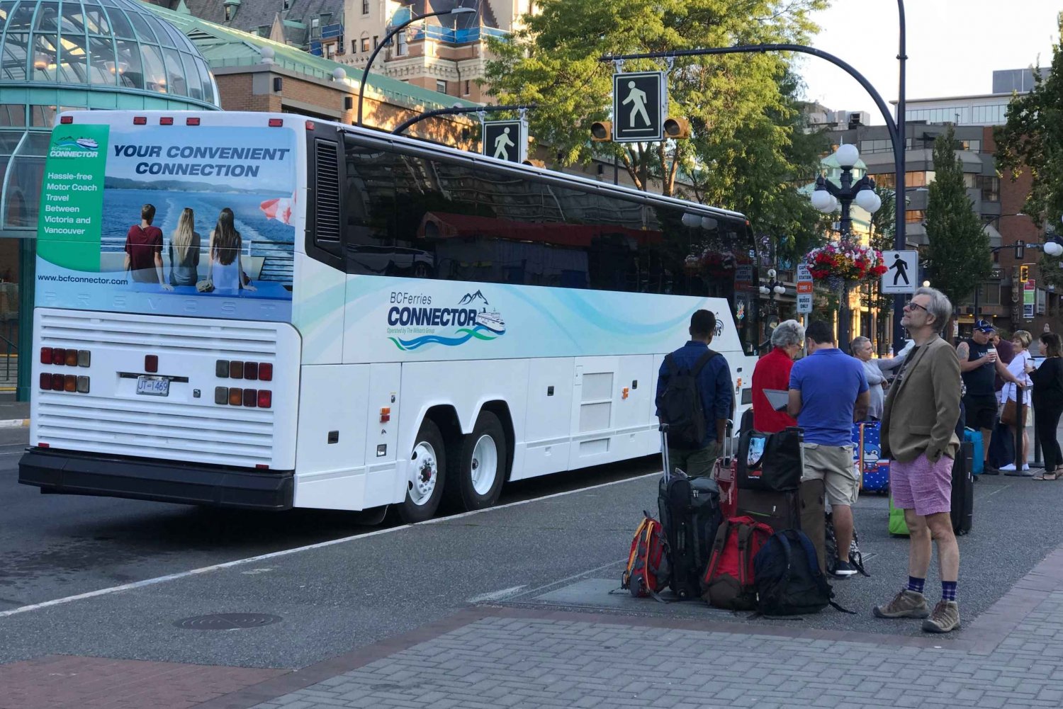 Victoria to Vancouver Ferry with Bus Transfer