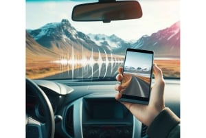 Lydguide for selvkjørende biler i Vest-Canada - engelsk og tysk