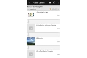 Lydguide for selvkjørende biler i Vest-Canada - engelsk og tysk