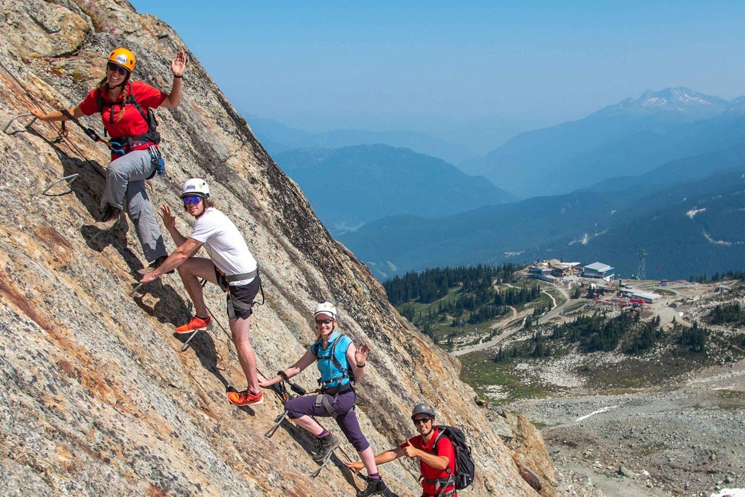 Whistler: Whistler Mountain Via Ferrata Climbing Experience