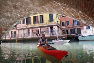 Venice: Hidden Canal Gems Kayak Tour with Certified Guide