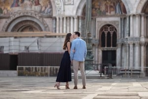 Una sesión de fotos única en Venecia