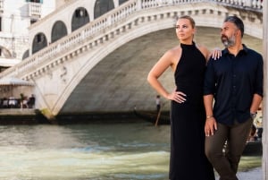 Una sesión de fotos única en Venecia