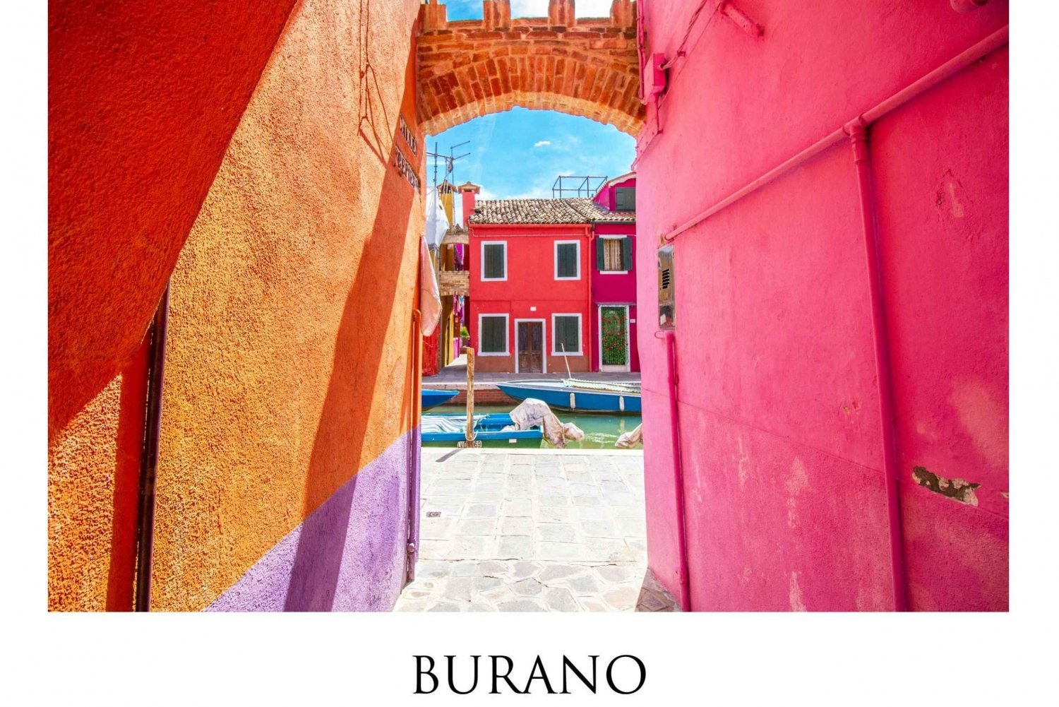 Boat tour to Venice and the islands Burano and Murano