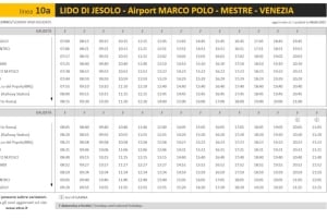 Bus Transfer between Lido di Jesolo and Venice