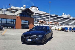 Porto de Chioggia: traslado de ida para a cidade de Veneza + táxi aquático