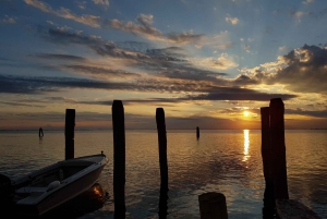 Chioggia: Solnedgångstur i den venetianska lagunen med båt