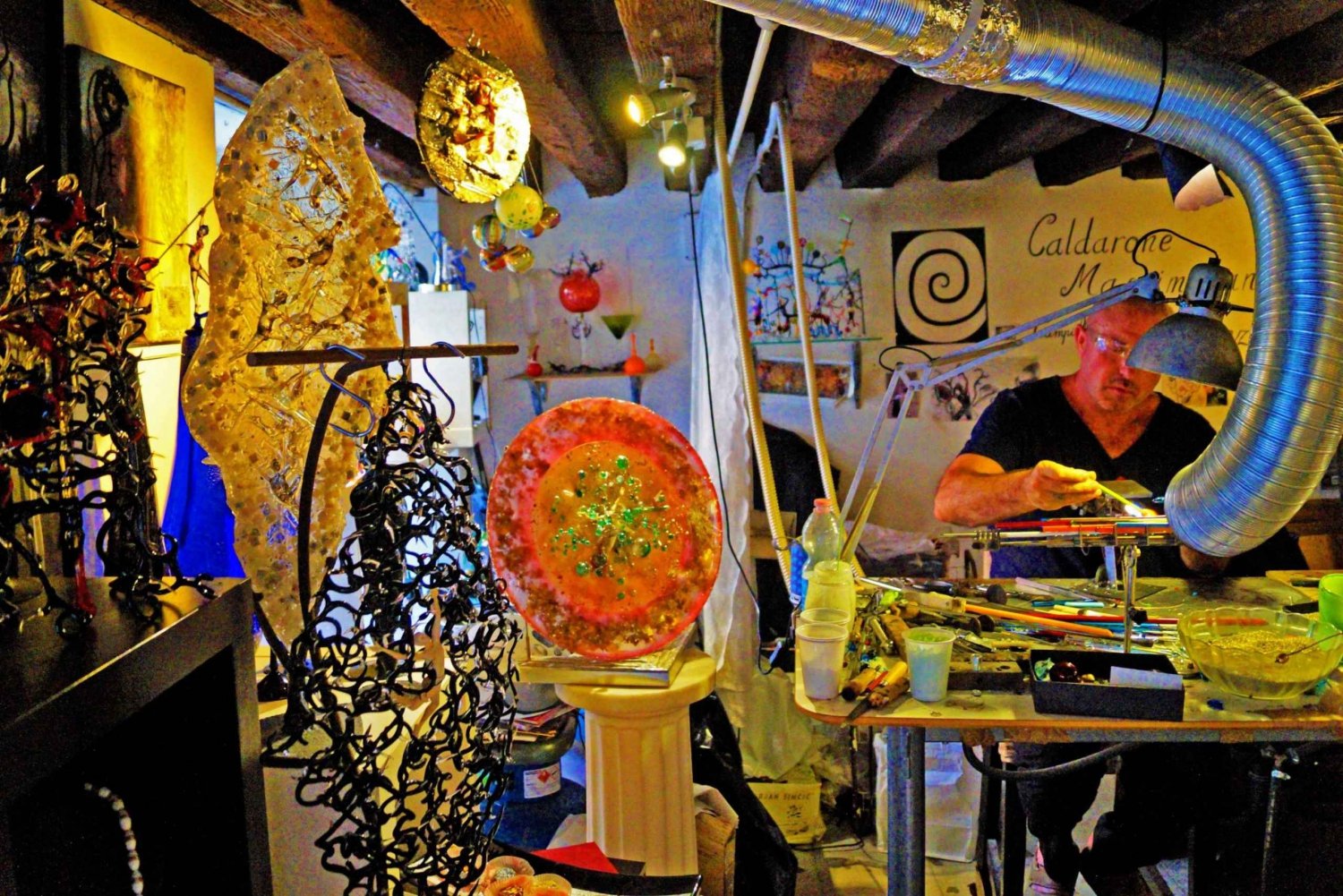 Create Your Glass Artwork: Private Lesson With Local Artisan