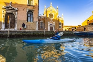 Cultural Kayak Class in Venice city: advanced training