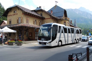 Direct Coach between Mestre Train Station & Cortina