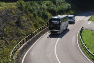 Suora linja-auto Venetsian lentokentältä Cortinaan
