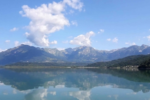 Wycieczka 1-dniowa w Dolomity: Jezioro Santa Croce do Cortina Adventure