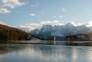 Wycieczka 1-dniowa w Dolomity: Jezioro Santa Croce do Cortina Adventure