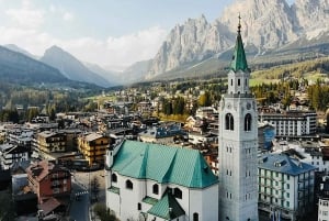 Dolomieten dagtrip: Avontuur van het meer van Santa Croce naar Cortina