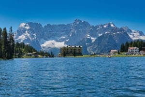 Dolomieten dagtrip: Avontuur van het meer van Santa Croce naar Cortina