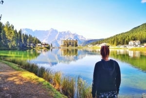Dolomieten dagtrip: Avontuur van het meer van Santa Croce naar Cortina