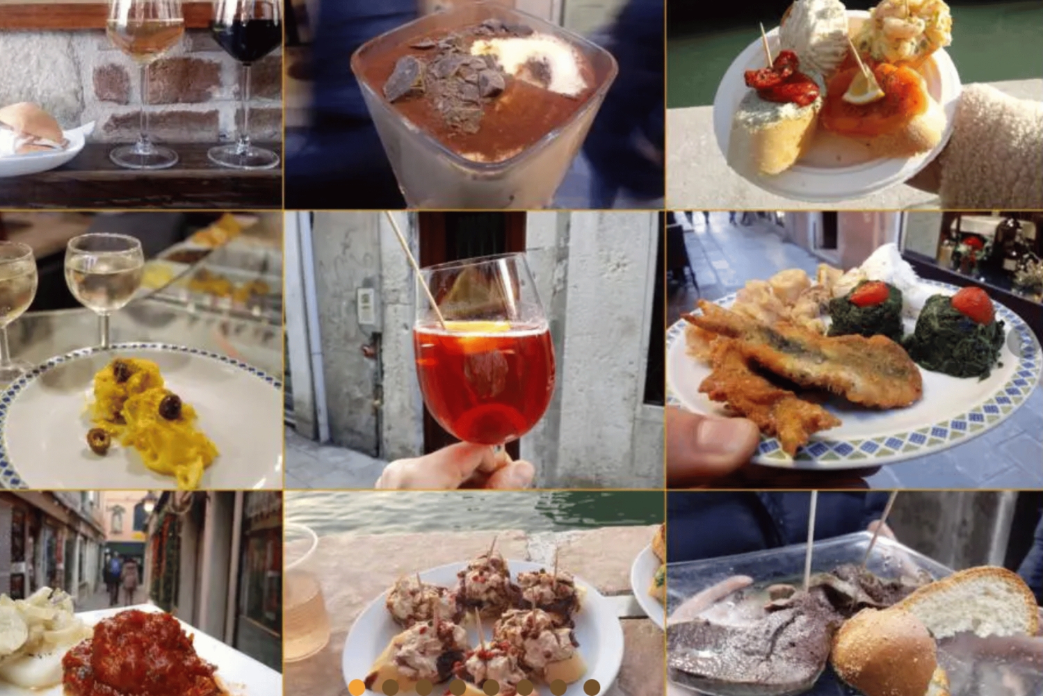 Tarde en Venecia con un local: tour gastronómico y cata de vinos