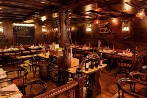 Dîner élégant à Venise avec accords mets et vins en quatre plats