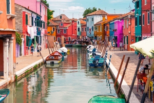 Da Fusina: Tour delle 3 isole di Murano, Burano & Torcello